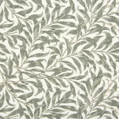 Fabric By The Metre|Oilcloths^Jakobsdals Ramas oilcloth, Olive Green