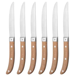 Sale WMF Ranch BBQ knife 6 pieces, Stainless steel Silver-coloured
