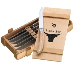 Sale WMF Ranch BBQ knife 6 pieces, Stainless steel Silver-coloured