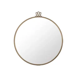 Round Mirrors^GUBI Randaccio Mirror, Antique brass, medium Gold-coloured