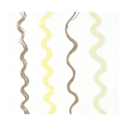 Fabric By The Metre|Oilcloths^Fine Little Day Randig oilcloth, White-yellow WhiteYellow