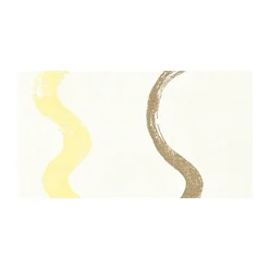 Fabric By The Metre|Oilcloths^Fine Little Day Randig oilcloth, White-yellow WhiteYellow