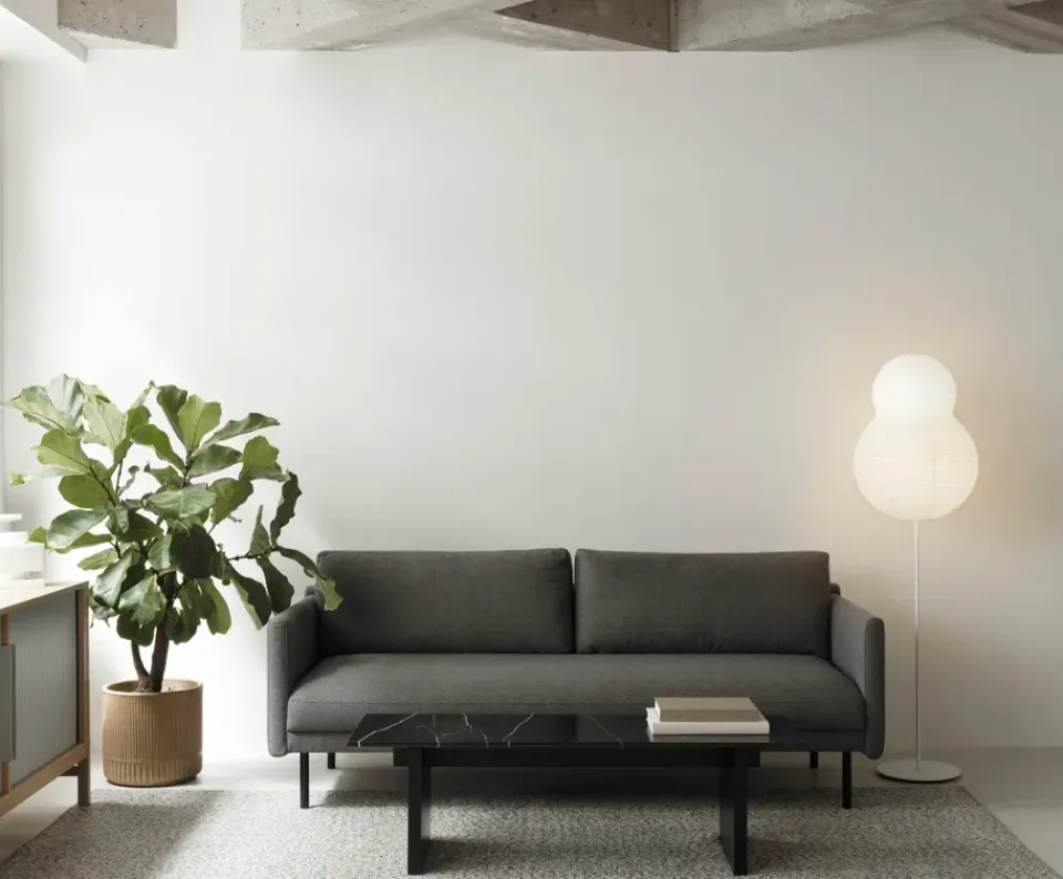 Sofas^Normann Copenhagen Rar 3-seater sofa, Re-Born dark Grey