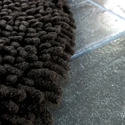 Bath Mats^Etol Design Rasta bath mat, black Green