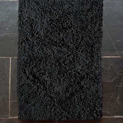 Bath Mats^Etol Design Rasta bath mat, black Green