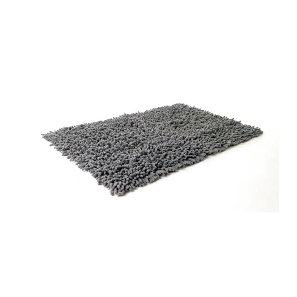 Bath Mats^Etol Design Rasta bath mat, Graphite Grey