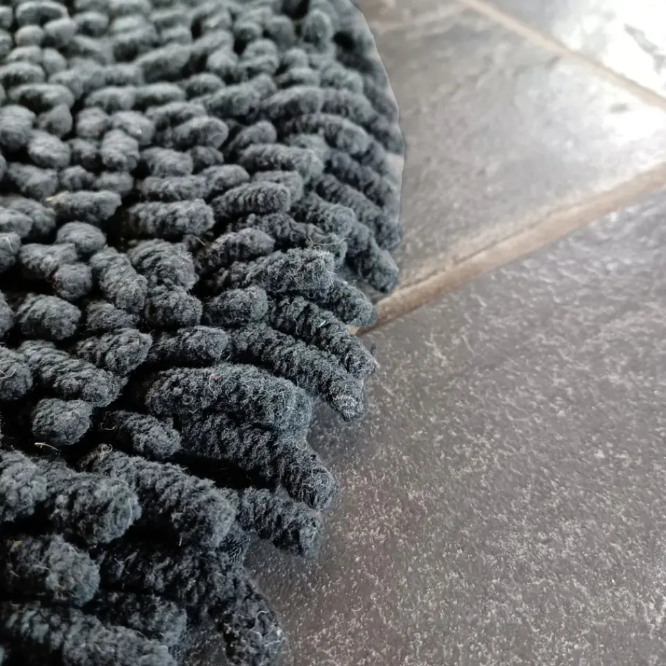 Bath Mats^Etol Design Rasta bath mat, Graphite Grey