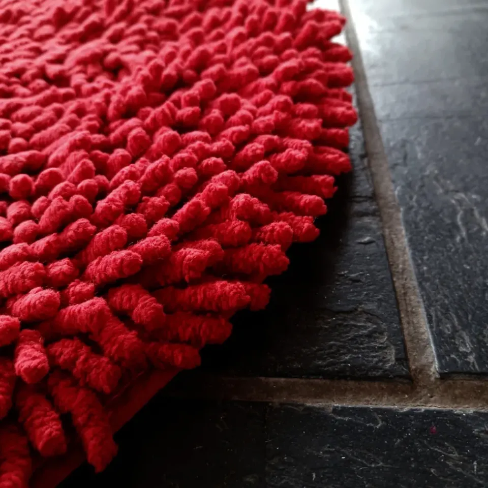 Hot Etol Design Rasta bath mat, Red