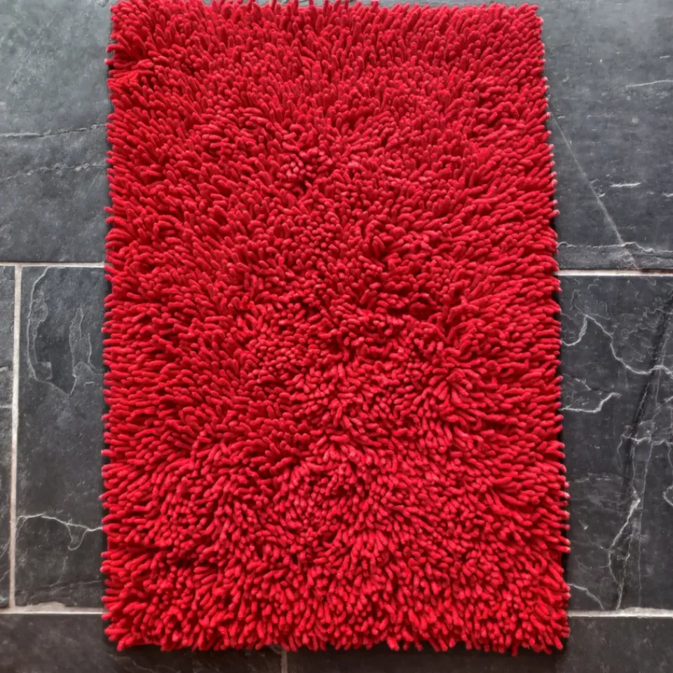Hot Etol Design Rasta bath mat, Red