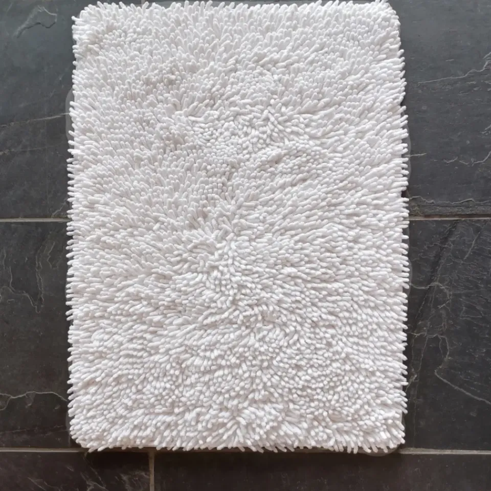 Bath Mats^Etol Design Rasta bath mat, White