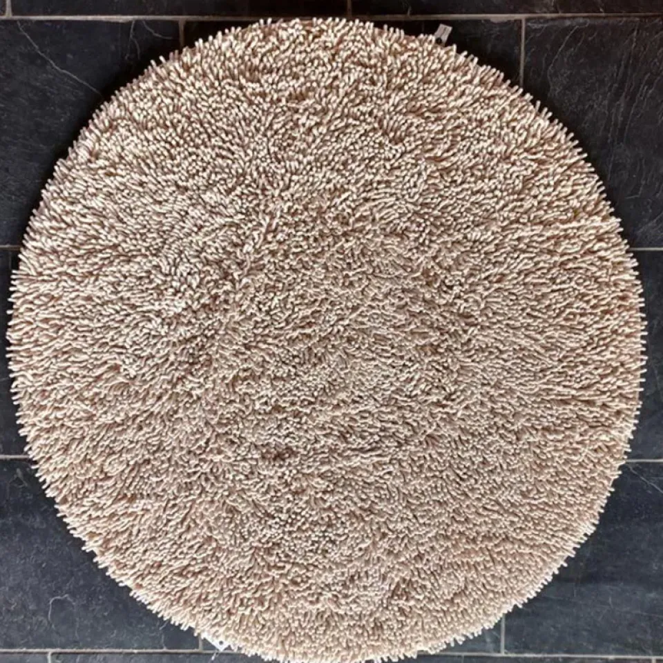 Round Rugs^Etol Design Rasta round rug Ø120 cm, Nature Beige