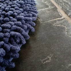 Round Rugs^Etol Design Rasta round rug Ø120 cm, Navy Blue