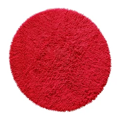 New Etol Design Rasta round rug Ø120 cm, Red