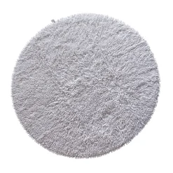 Clearance Etol Design Rasta round rug Ø120 cm, White