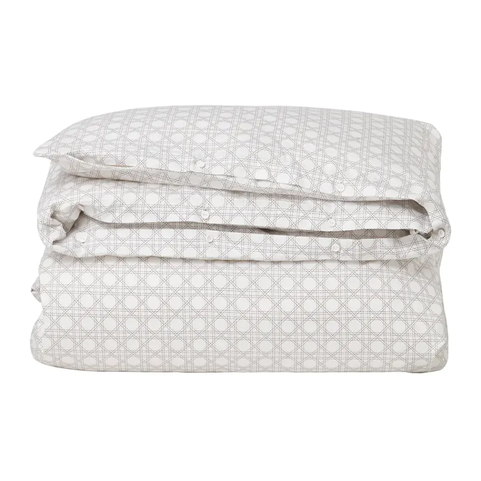 Best Lexington Rattan Printed bedding set 220x220 cm, White