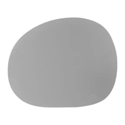 Placemats^Aida Raw creative placemat silicone 41x33.5 cm, Light gray Grey