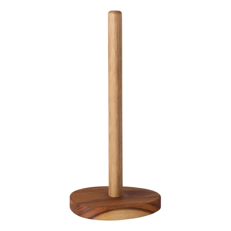 New Aida Raw kitchen paper holder 30.6 cm, Teak Brown
