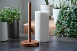 New Aida Raw kitchen paper holder 30.6 cm, Teak Brown