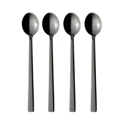 Clearance Aida Raw latte spoon 4-pack, Black