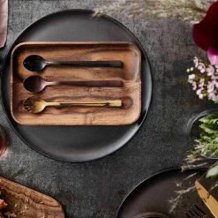 Outlet Aida Raw latte spoon 4-pack, Gold Gold-coloured