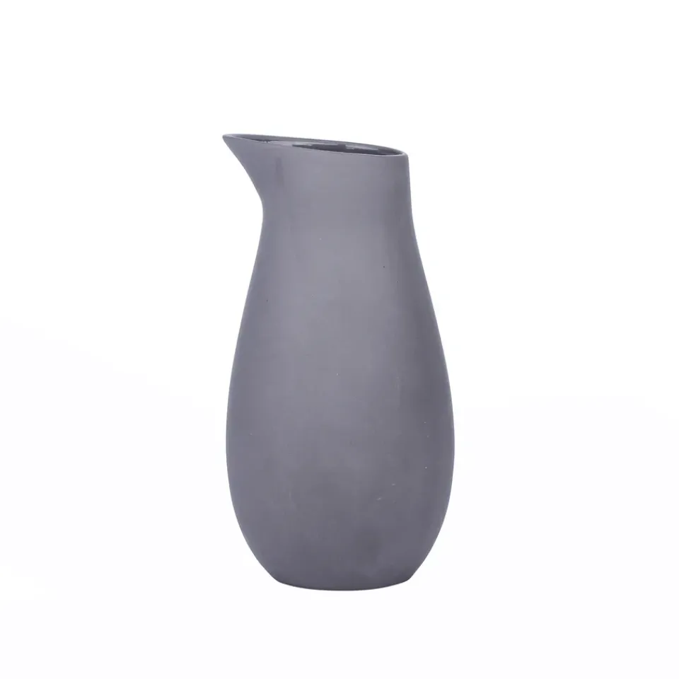 Online Aida Raw milk jug stoneware 0.4 l, Grey
