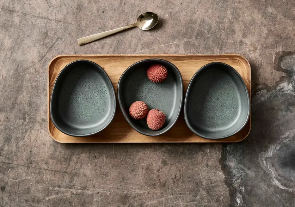 Serving Platters & Dishes^Aida Raw Organic bowl, Northern Green