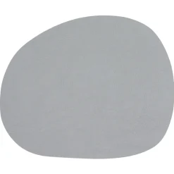 Placemats^Aida Raw placemat leather, Light buffalo (light ) Grey