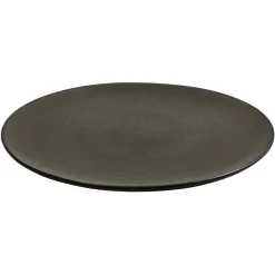 Dinner Plates^Aida Raw plate Ø28 cm, Forest Brown