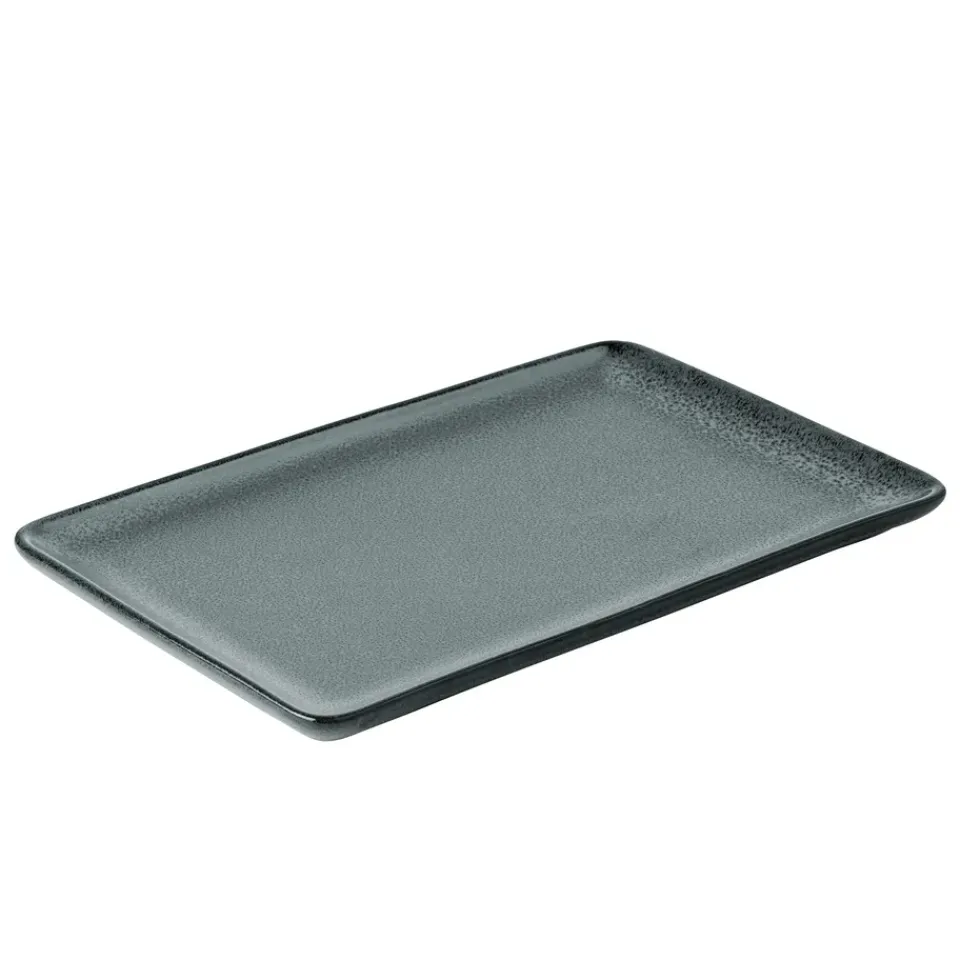 Dinner Plates^Aida Raw plate 23.5x15 cm, Northern Green