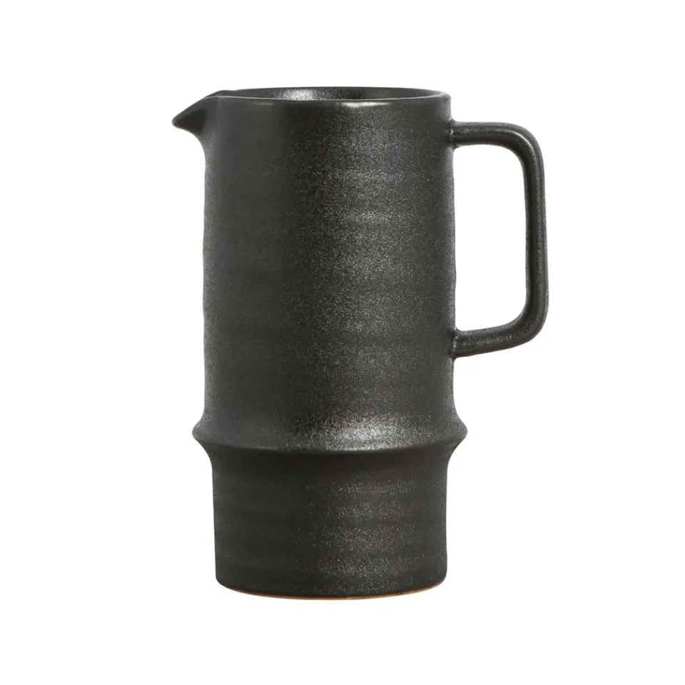 Milk Jugs^Byon Raw pot 17 cm, Black