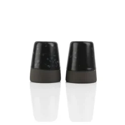 Salt & Pepper Shakers^Aida Raw salt and pepper set, Black