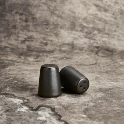 New Aida Raw salt and pepper set, Titanium Black