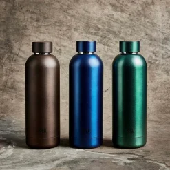 Thermoses^Aida Raw thermos bottle 0.5 l, matte Brown