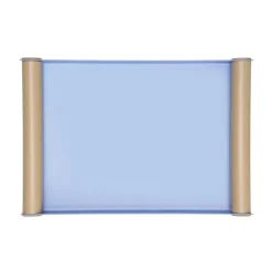 Best Design Letters Ray Serving tray medium, Light BlueBeige