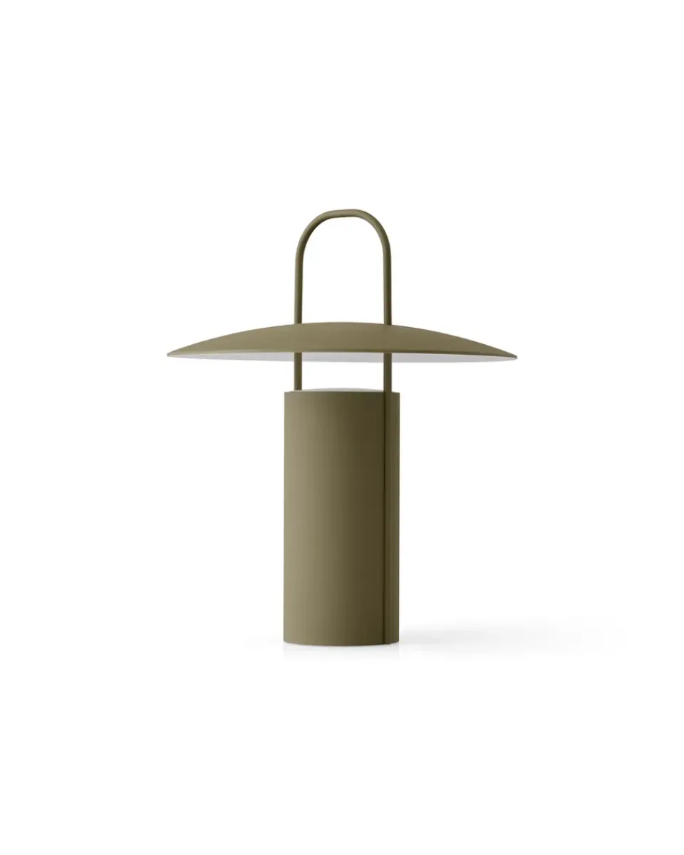 Portable Lighting^Audo Copenhagen Ray table lamp portable, Dusty Green