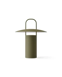 Portable Lighting^Audo Copenhagen Ray table lamp portable, Dusty Green