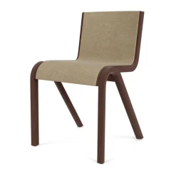 Chairs^Audo Copenhagen Ready upholstered chair, Red oak-Audo Bouclé 02 Beige