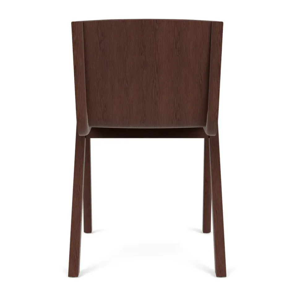 Chairs^Audo Copenhagen Ready upholstered chair, Red oak-Audo Bouclé 02 Beige