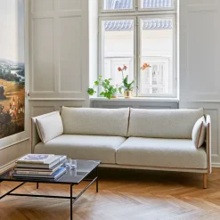 Coffee Tables^HAY Rebar coffee table 80x84x33 cm, marble- Black