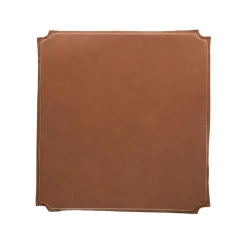 Best Mavis Red chair seat, leather cognac Brown