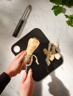 New RIG-TIG REDO potato peeler 18 cm, Black