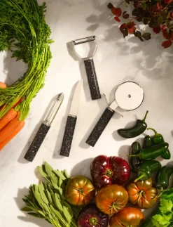 New RIG-TIG REDO potato peeler 18 cm, Black