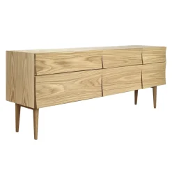 Muuto Reflect side table large, Oak Brown