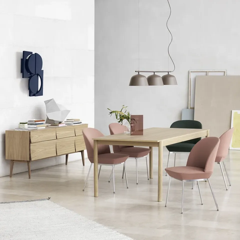 Muuto Reflect side table large, Oak Brown