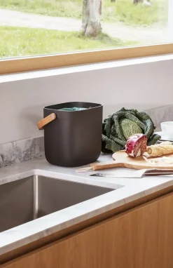 Hot Eva Solo Reflect waste bin 6 L, -brown Black