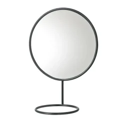 Round Mirrors^Nomess Copenhagen Reflection wall mirror, Black