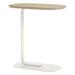 Sale Muuto Relate sidetable 60,5 cm, Oak - off white BeigeWhite