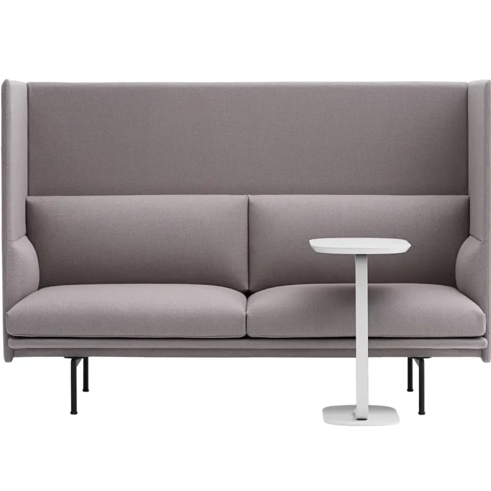Side Tables^Muuto Relate sidetable 60,5 cm, Off- White