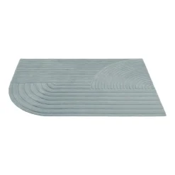 Woven Cotton Rugs^Muuto Relevo rug 170x240 cm, Sage green GreenBlue