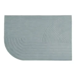 Woven Cotton Rugs^Muuto Relevo rug 170x240 cm, Sage green GreenBlue